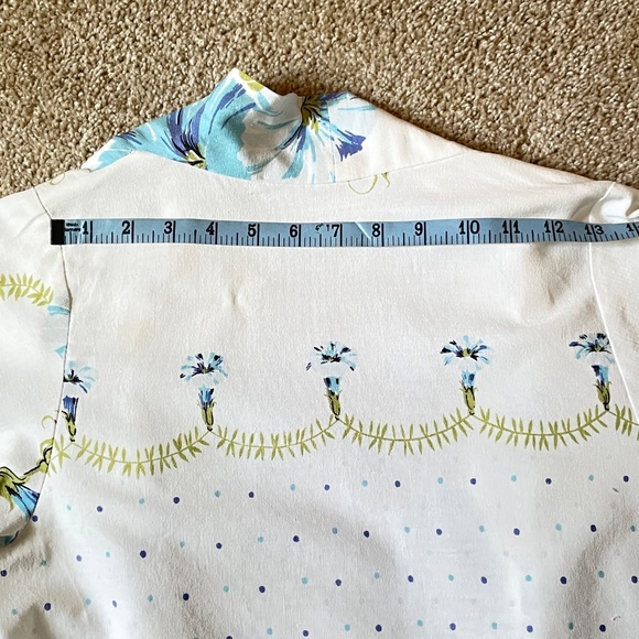 Upcycled Cotton Unlined Printed Jacket Medium - Picture 8 of 15